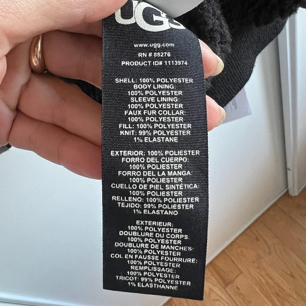 UGG | Men's Ethan Bomber Sherpa Jacket - Picture 13 of 15